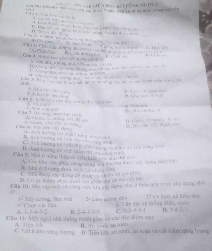 Kiểm tra giữa học kỳ lớp 6 năm học 2024-202Môn toán PTDTBT THCS xã nhất tiến Phò