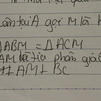CMR : AM là tia phân giác của Â